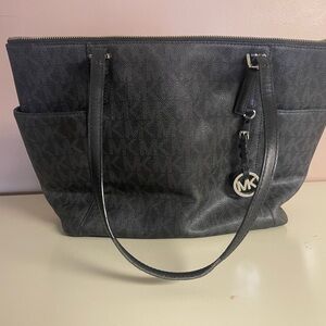 Michael Kors Charcoal Signature Tote